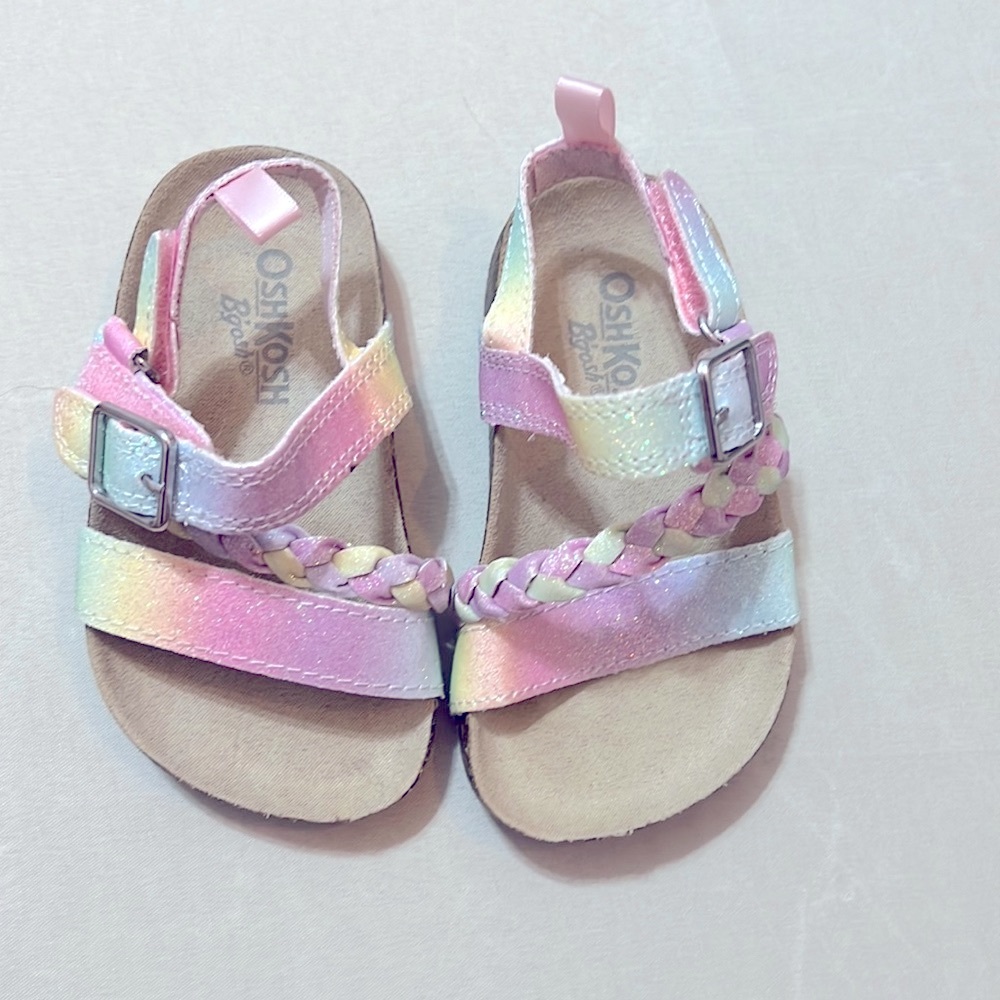 Toddler Rainbow Ombré Sandals
